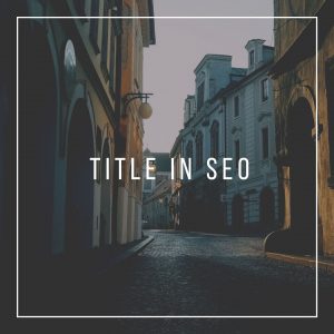 title in seo