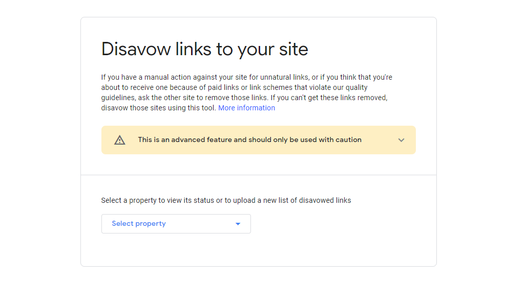 Google’s Disavow Tool, cách sử dụng chống lại backlink spam