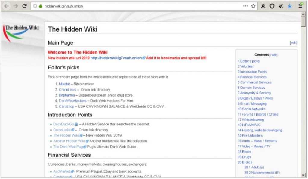 Darknet wiki тор и впн браузер гидра
