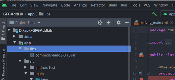 Cách thêm thư viện Jar và Android project