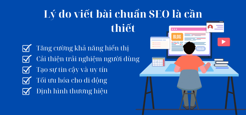 Lý do viết bài chuẩn SEO là cần thiết