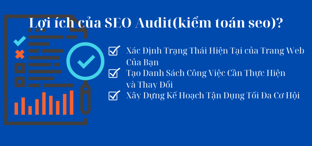 Lợi ích của SEO Audit(kiểm toán seo)?