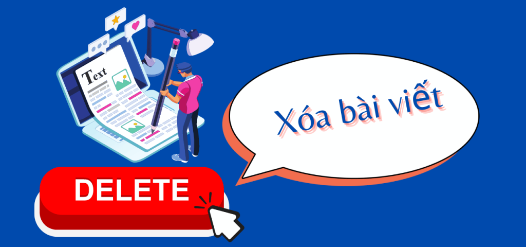 Cách xóa một bài viết trên website