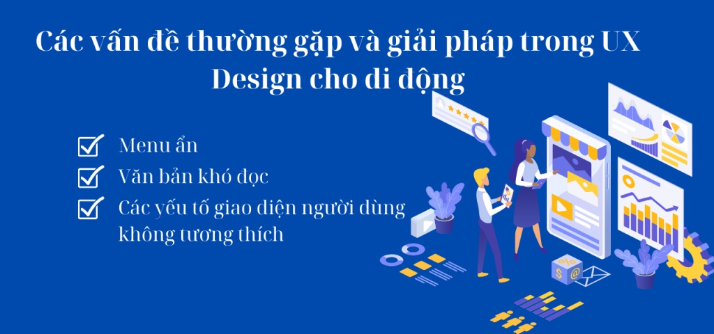 Các vấn đề thường gặp và giải pháp trong UX Design cho di động