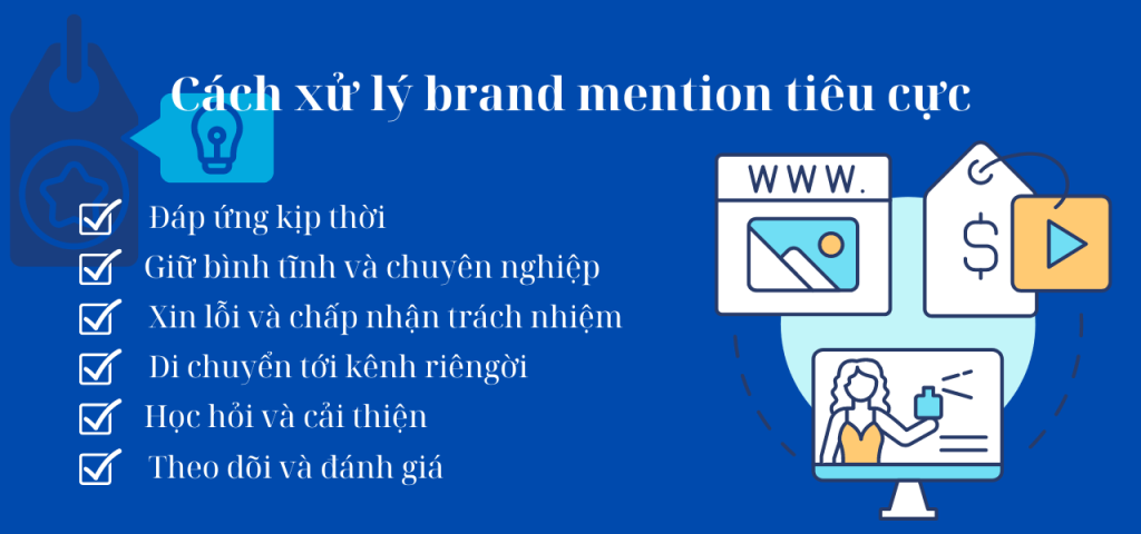 Cách xử lý brand mention tiêu cực