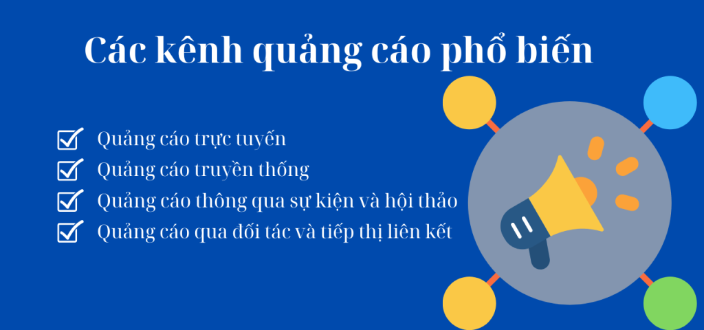 Các kênh quảng cáo phổ biến