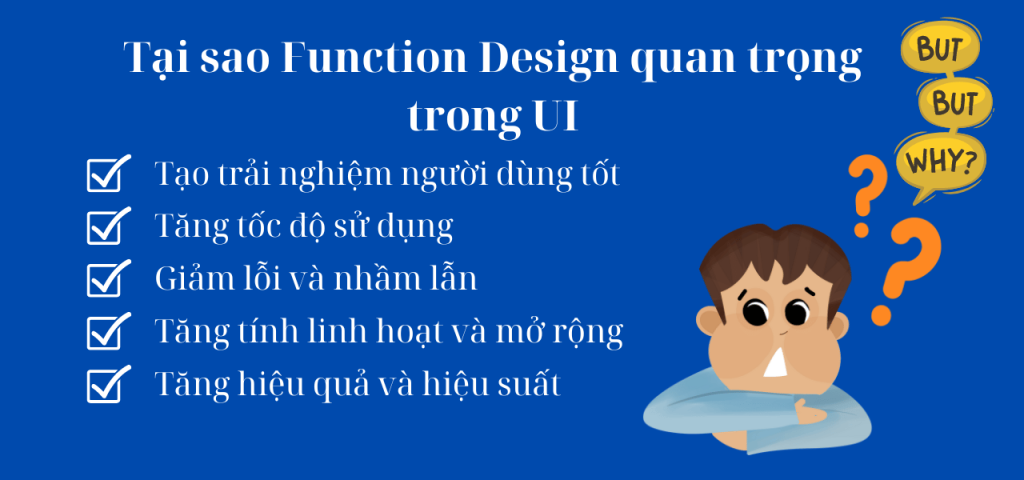 Tại sao Function Design quan trọng trong UI