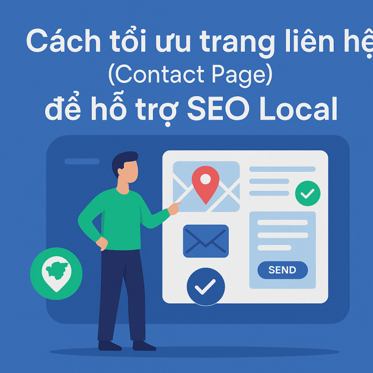 Tối Ưu Trang Liên Hệ Cho Local SEO: NAP, Bản Đồ, Form Và Schema