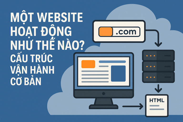 Một Website Hoạt Động Như Thế Nào? Cấu Trúc Vận Hành Cơ Bản
