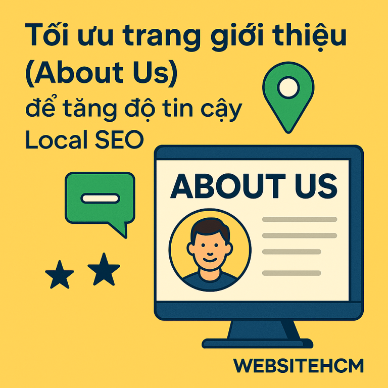 Tối Ưu Trang Giới Thiệu Cho Local SEO: Trust, Entity Và Bằng Chứng