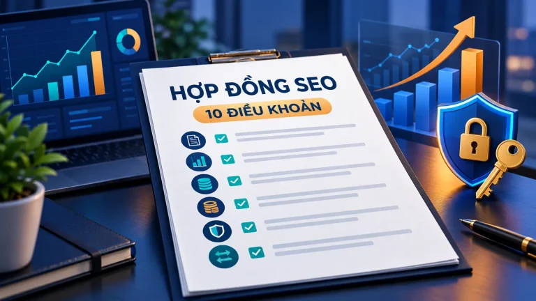 Checklist 10 điều khoản hợp đồng SEO trước khi ký