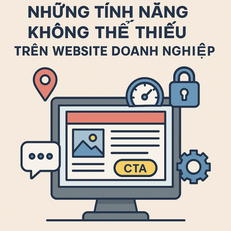 Checklist những tính năng cần có trên website doanh nghiệp theo mục tiêu và mô hình vận hành