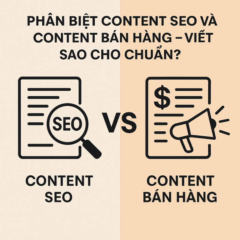 Phân Biệt Content SEO Và Content Bán Hàng – Viết Sao Cho Chuẩn?