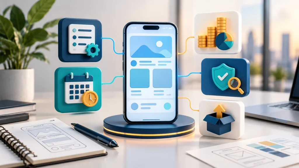 Báo giá và chi phí viết app theo phạm vi từ MVP đến hệ thống doanh nghiệp