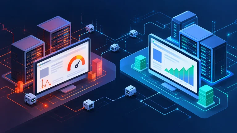 So sánh hosting quá tải và hosting hoạt động ổn định cho website
