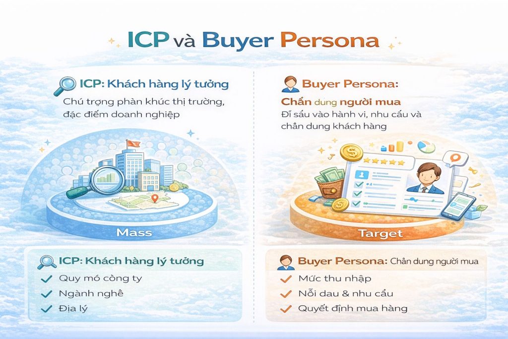 Nâng cấp chiến lược: ICP và Buyer Persona