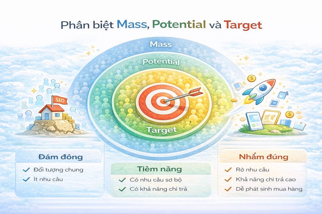 Phân biệt Mass, Potential và Target (để khỏi nhầm tệp)