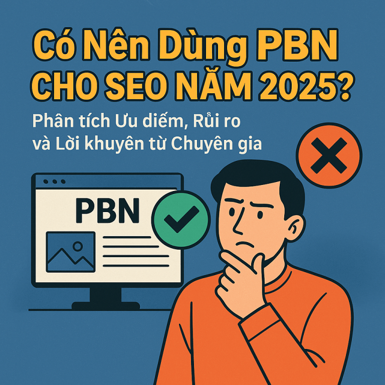 Có Nên Dùng PBN Cho SEO? Rủi Ro, Chính Sách Và Giải Pháp Thay Thế