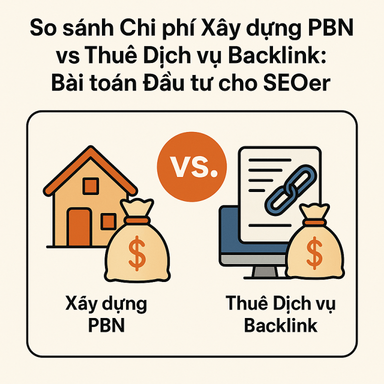Chi Phí PBN vs Backlink: So Sánh TCO & Rủi Ro Đầu Tư