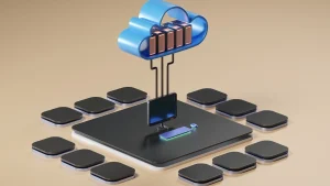 Hạ tầng máy chủ minh họa hệ thống backup và phục hồi dữ liệu website
