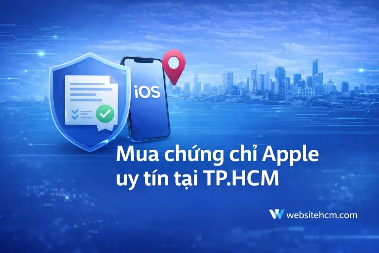 Địa chỉ mua “chứng chỉ Apple” uy tín tại TP.HCM