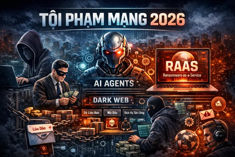 Tội phạm mạng 2026: Xu hướng và kế hoạch phòng thủ 30 ngày