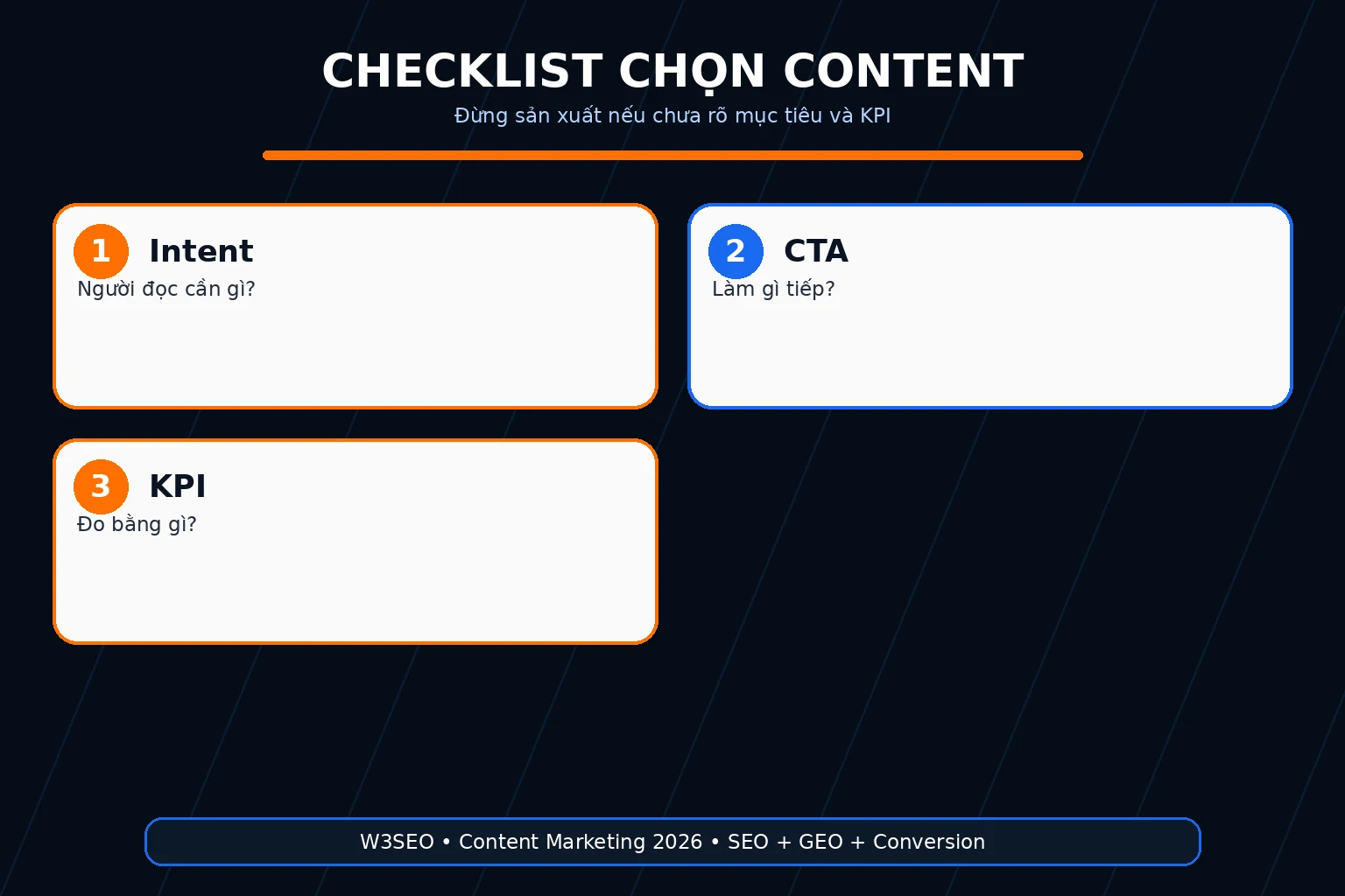 Checklist chọn content Ảnh checklist chọn loại nội dung