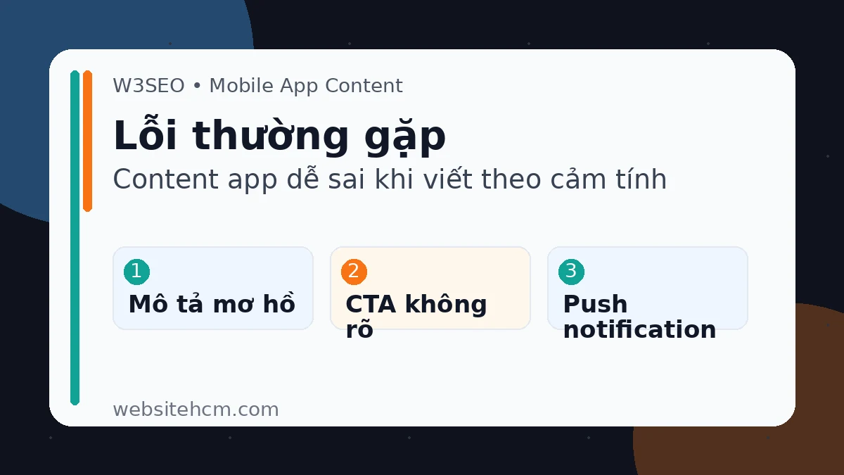 Các lỗi content app về state source variable localization và recovery