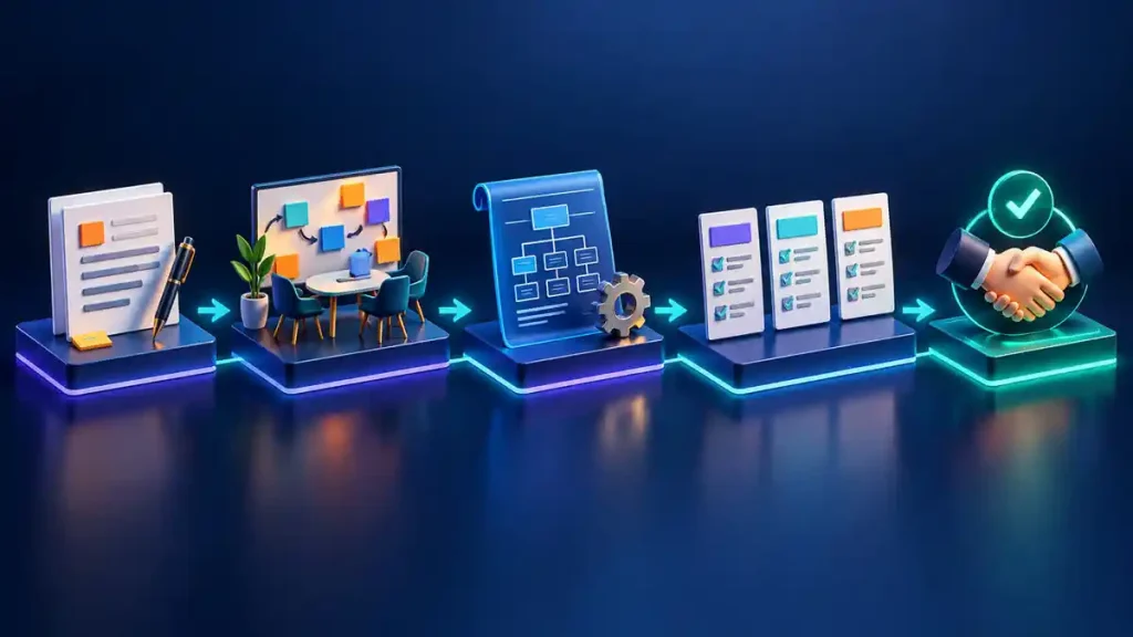 Quy trình từ chuẩn bị yêu cầu đến so sánh đề xuất và chọn đối tác ERP